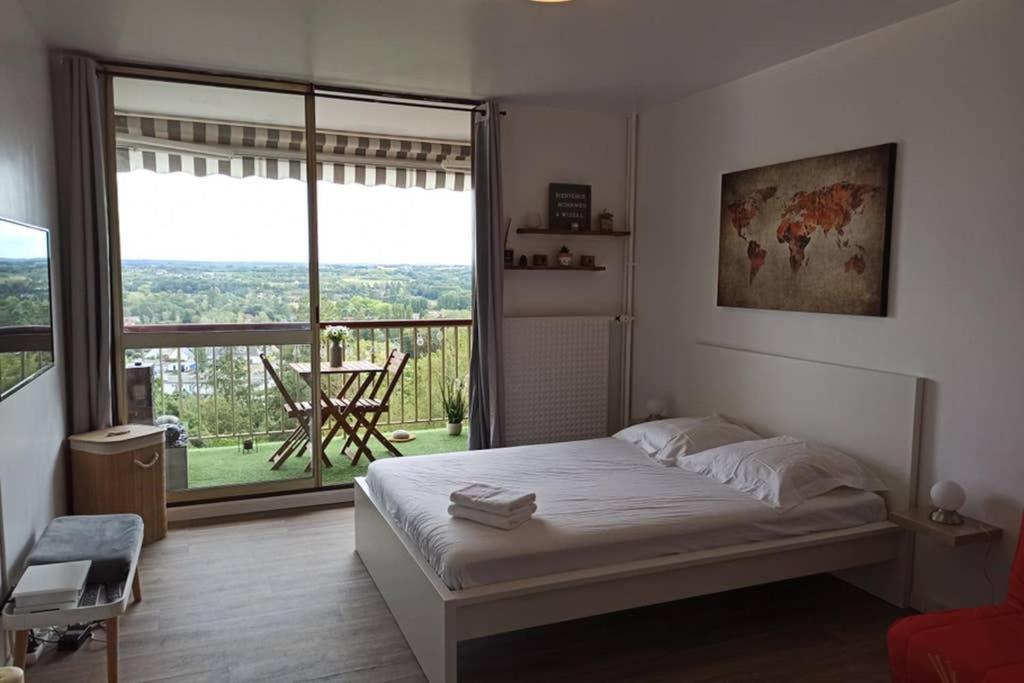 Studio Charmant Avec Vue Magnifique! Montrichard Exterior photo
